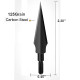 Sinbadteck Traditional Broadheads, 100/125/150Grains 12PK Traditional Hunting Points Screw-in Hunting Arrowheads Solid Metal Arrow Tips for Hunting and Target