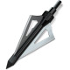 Sinbadteck Hunting Broadheads, 12PCS 3 Blades Bowhunting Broadheads 100 Grain Archery Arrow Broadhead Compatible with Traditional Bows and Compound Bows (Black)